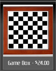 Fox Enterprises Limited Game Tile Box: Keep your game pieces in one place. This tile box is perfect for micro chess pieces, game cards, dice, etc.