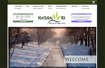 web design portfolo: Natural Rx Pharmacy