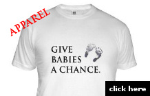 Give Babies a Chance shirts
