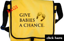 Give Babies a Chance bags