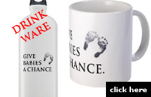 Give Babies a Chance drinkware