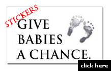 Give Babies a Chance stickers